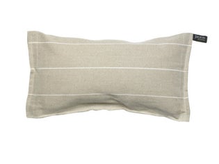 Jokipiin Pellava Liituraita-tyyny, luonnonv&auml;ri