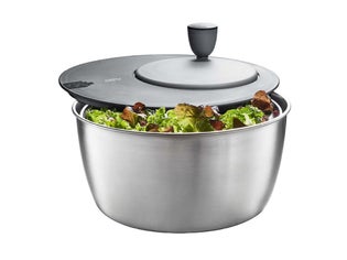 GEFU Rotare Salaattilinko ter&auml;skulholla ja kammella, 4 l